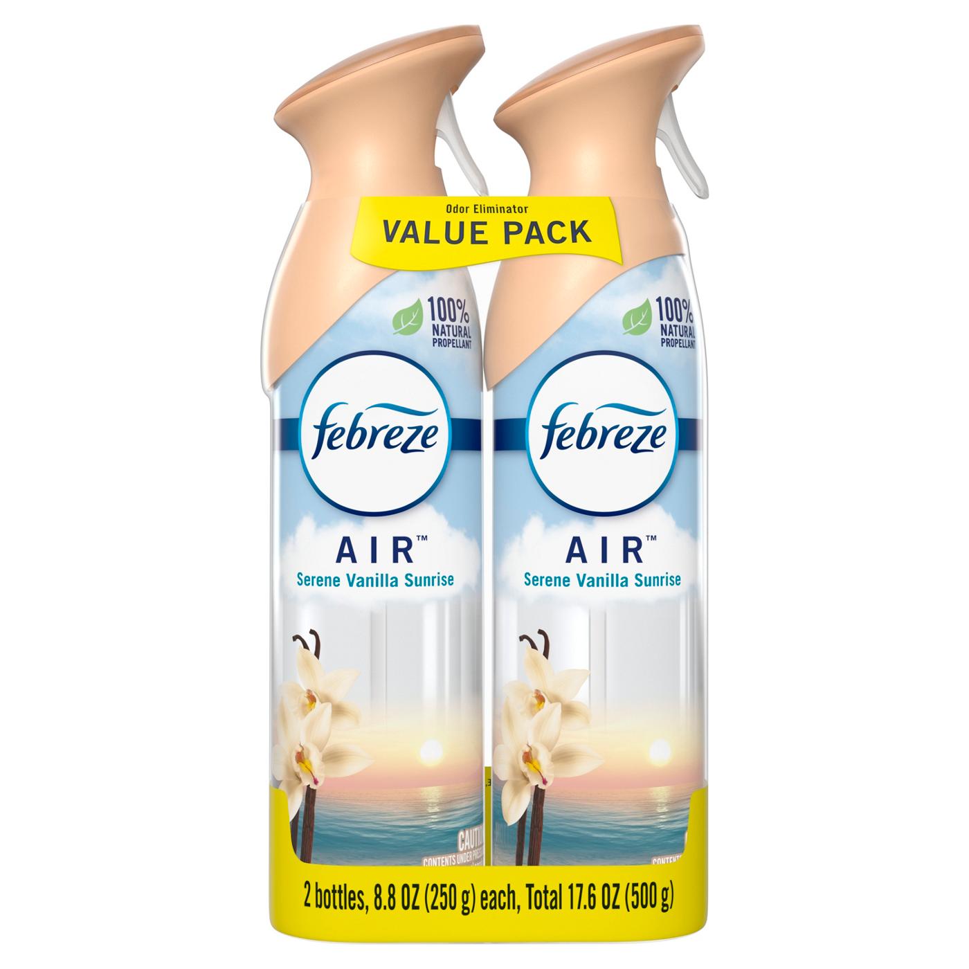 Febreze Air Effects Odor-Fighting Air Freshener Serene Vanilla Sunrise; image 7 of 7