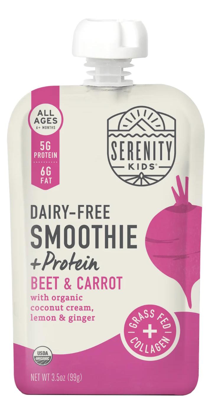 Serenity Kids Beet & Carrot + Protein Smoothie; image 1 of 4