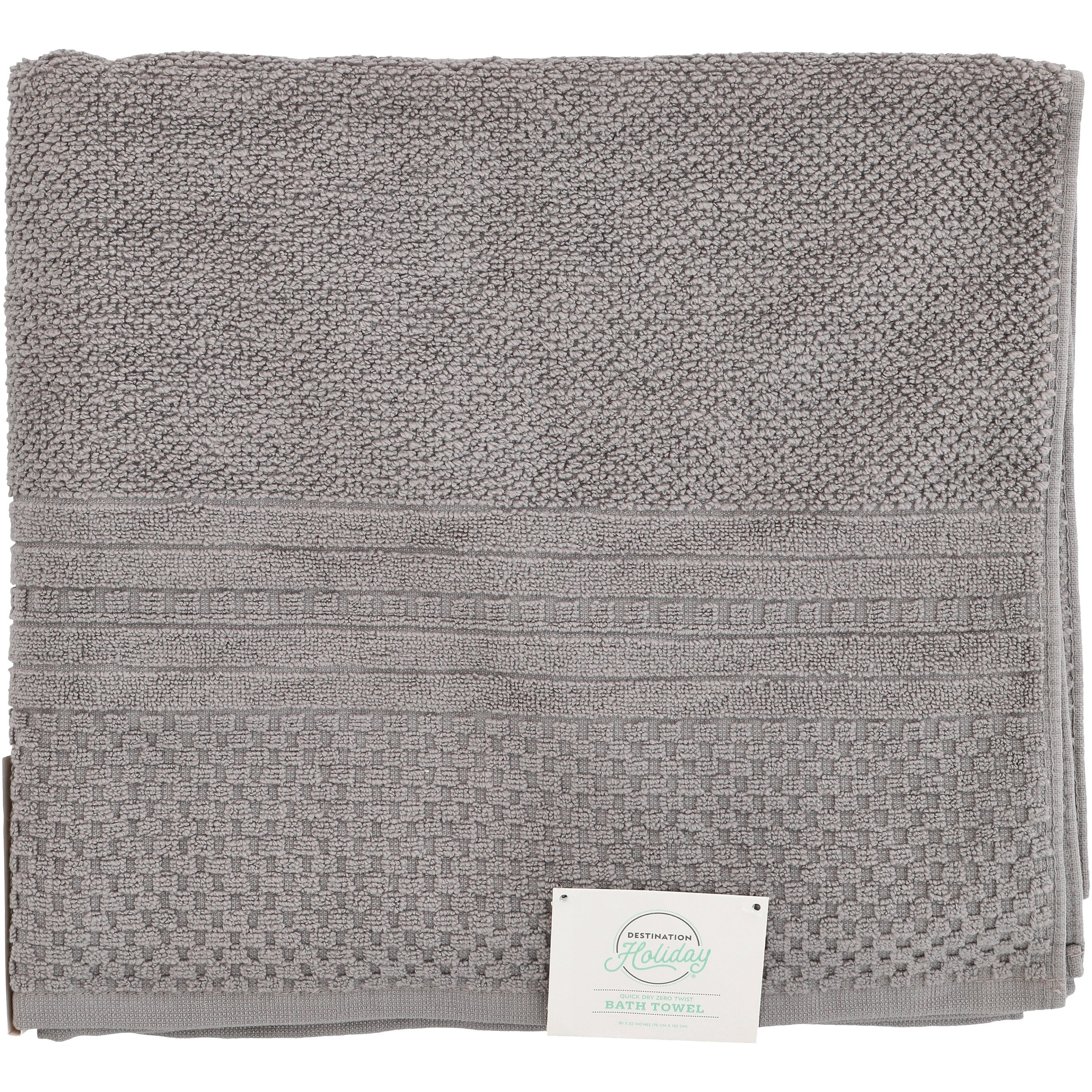 Simply Spa Bath Towel White - Shop Towels & Washcloths at H-E-B