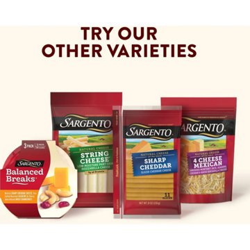 Sargento Balanced Breaks Snack Trays - Pepper Jack & Colby Jack Cheese with Ritz Mini Crackers, 3 pk