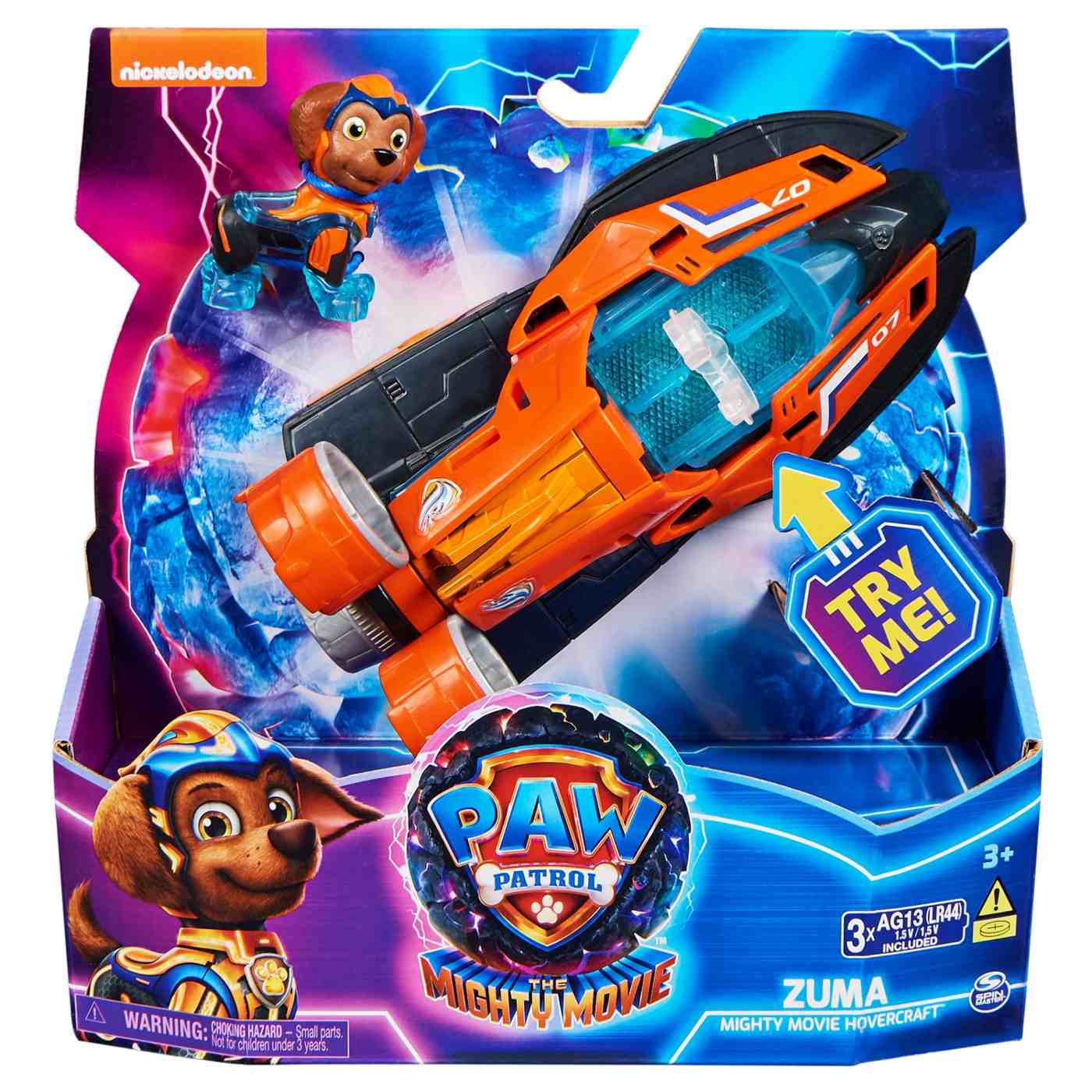 Spin Master Paw Patrol The Might Movie Zuma's Hovercraft; image 1 of 7