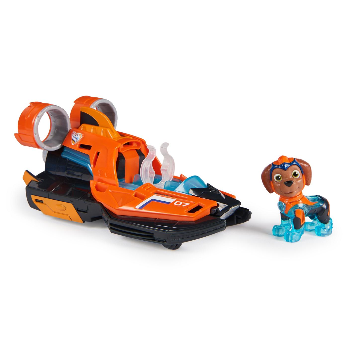 Spin Master Paw Patrol The Might Movie Zuma's Hovercraft; image 6 of 7