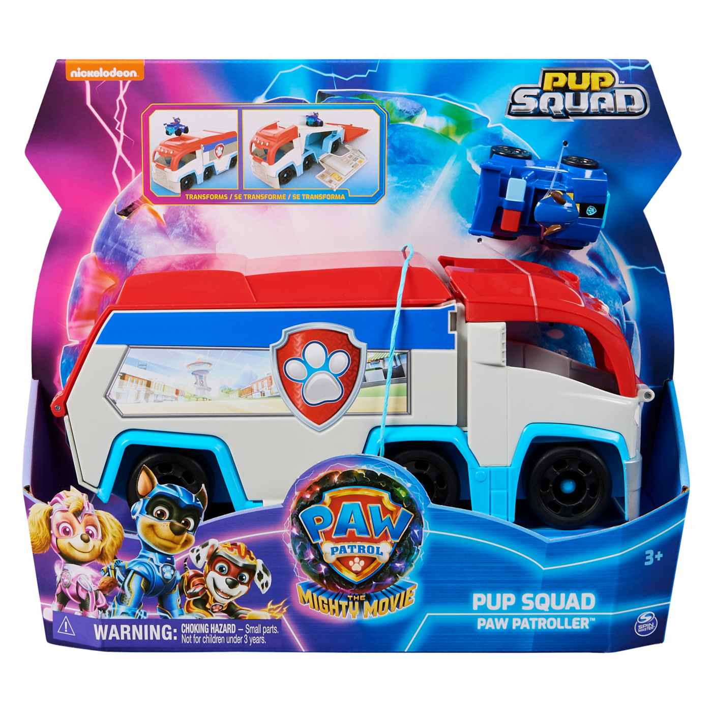Paw Patrol The Mighty Movie Pup Squad Paw Patroller; image 1 of 4