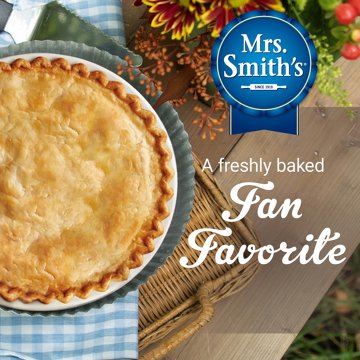 Mrs. Smith's Frozen Original Flaky Crust Peach Pie, 37 oz
