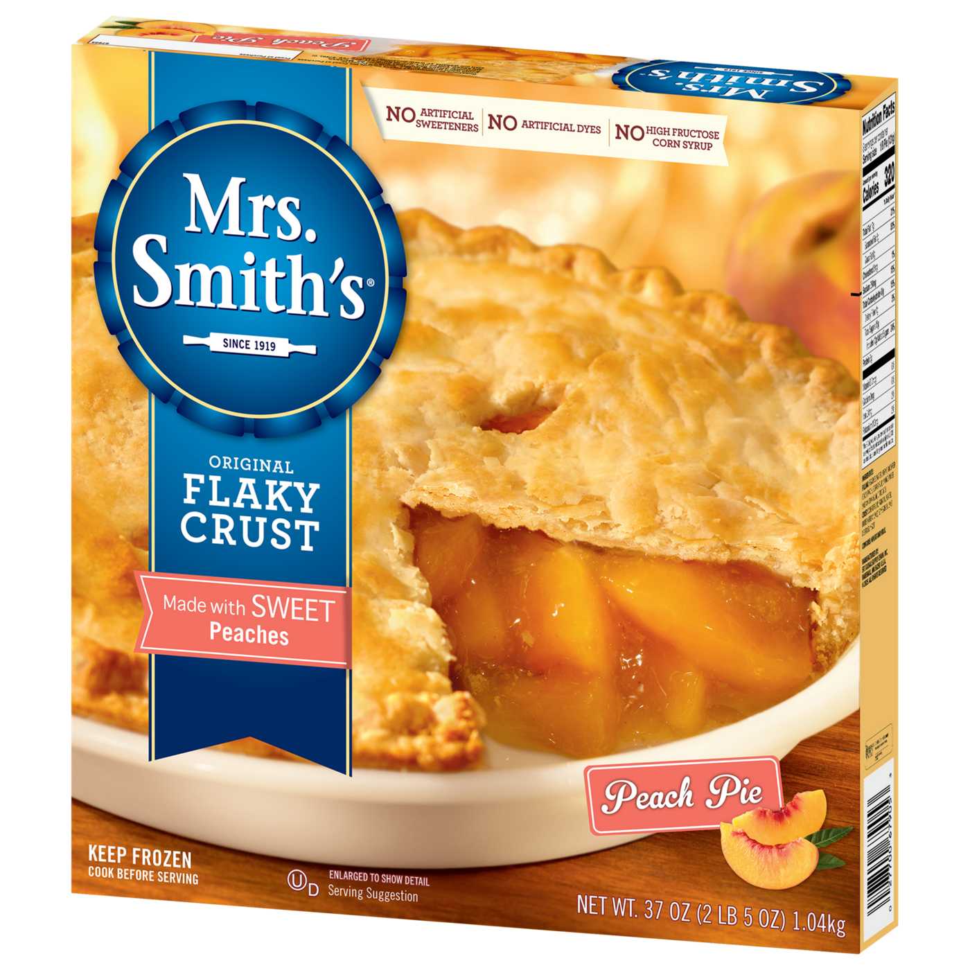 Mrs. Smith's Frozen Original Flaky Crust Peach Pie; image 8 of 10