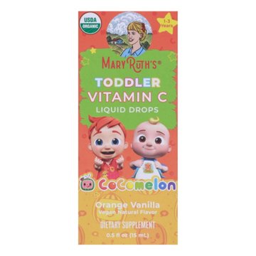 Mary Ruth's Toddler Vitamin C Liquid Drops - Orange Vanilla, 0.5 oz