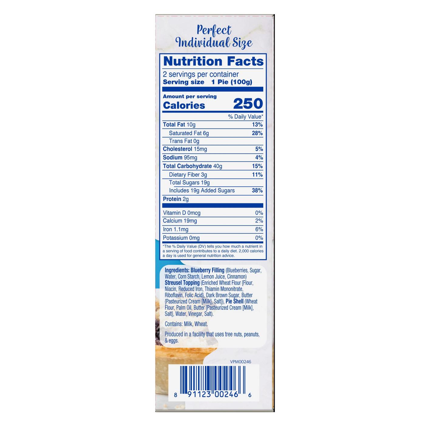 The Village PieMaker Mini Blueberry Pies; image 2 of 2