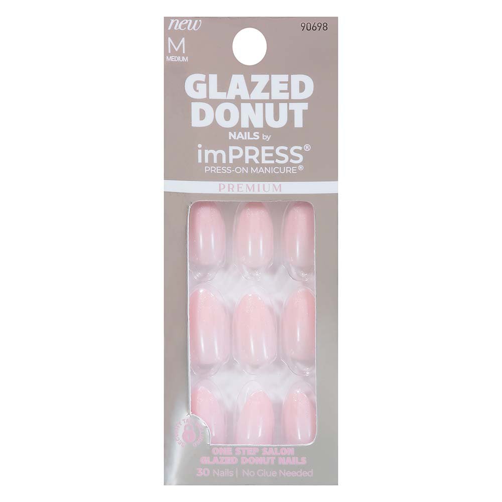 KISS imPRESS Premium Press-On Manicure - Strawberry Glazed Donut - Shop ...