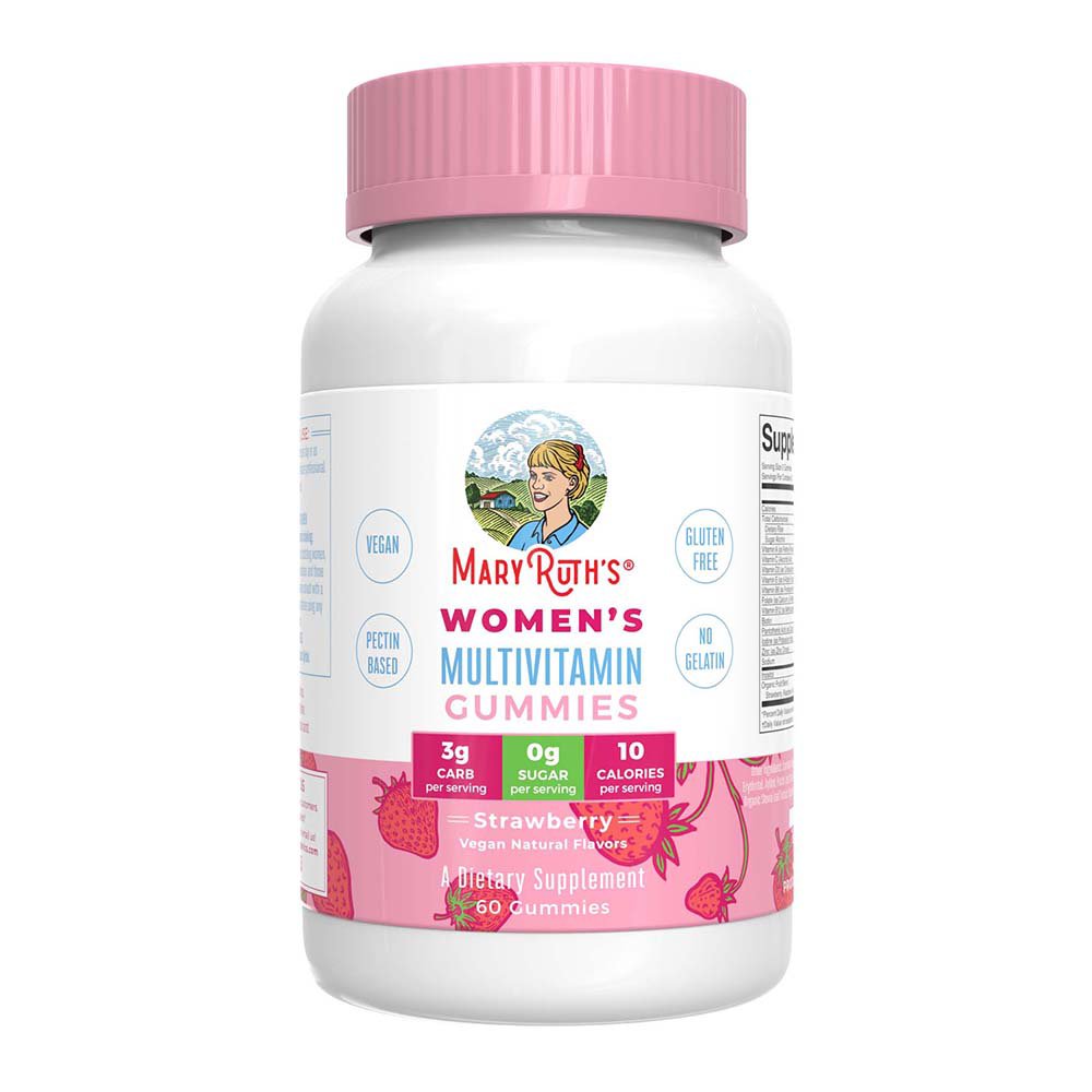 Mary Ruth's Women's Multivitamin Gummies - Strawberry, 60 ct