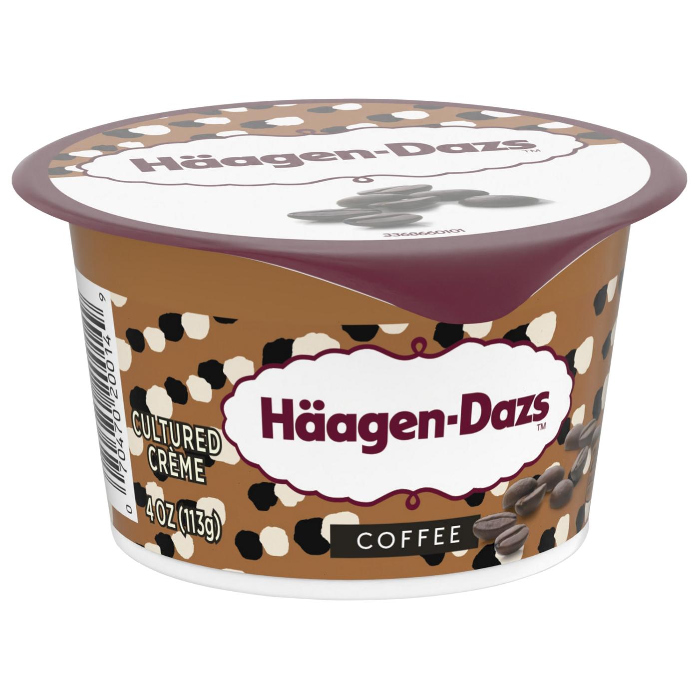 Haagen-Dazs Cultured Crème Yogurt Style Snack – Coffee; image 4 of 4