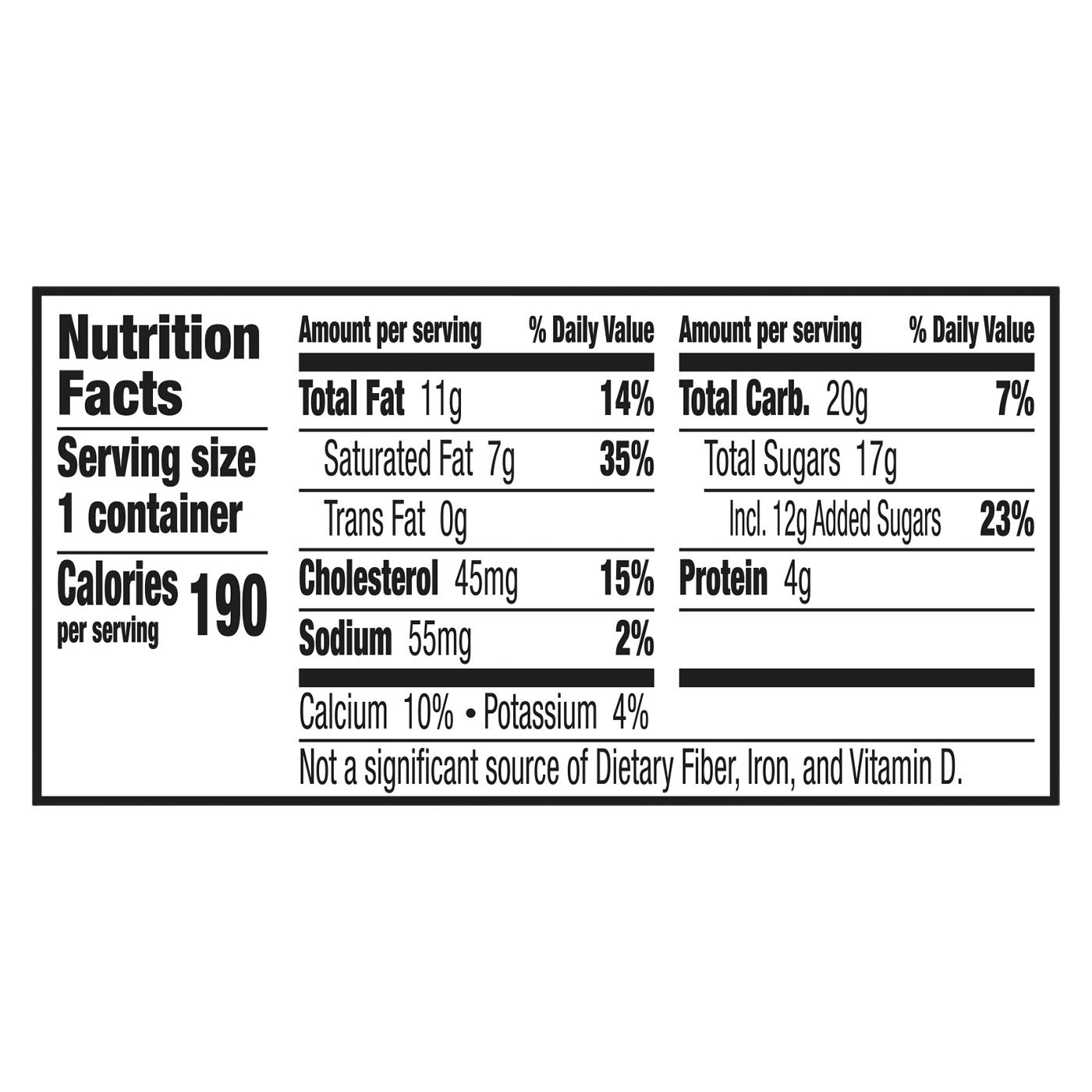 Haagen-Dazs Cultured Crème Yogurt Style Snack – Vanilla Bean; image 2 of 4