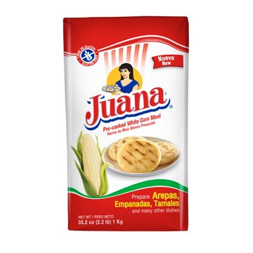 Juana Pre-cooked White Corn Meal, 2.2 lb