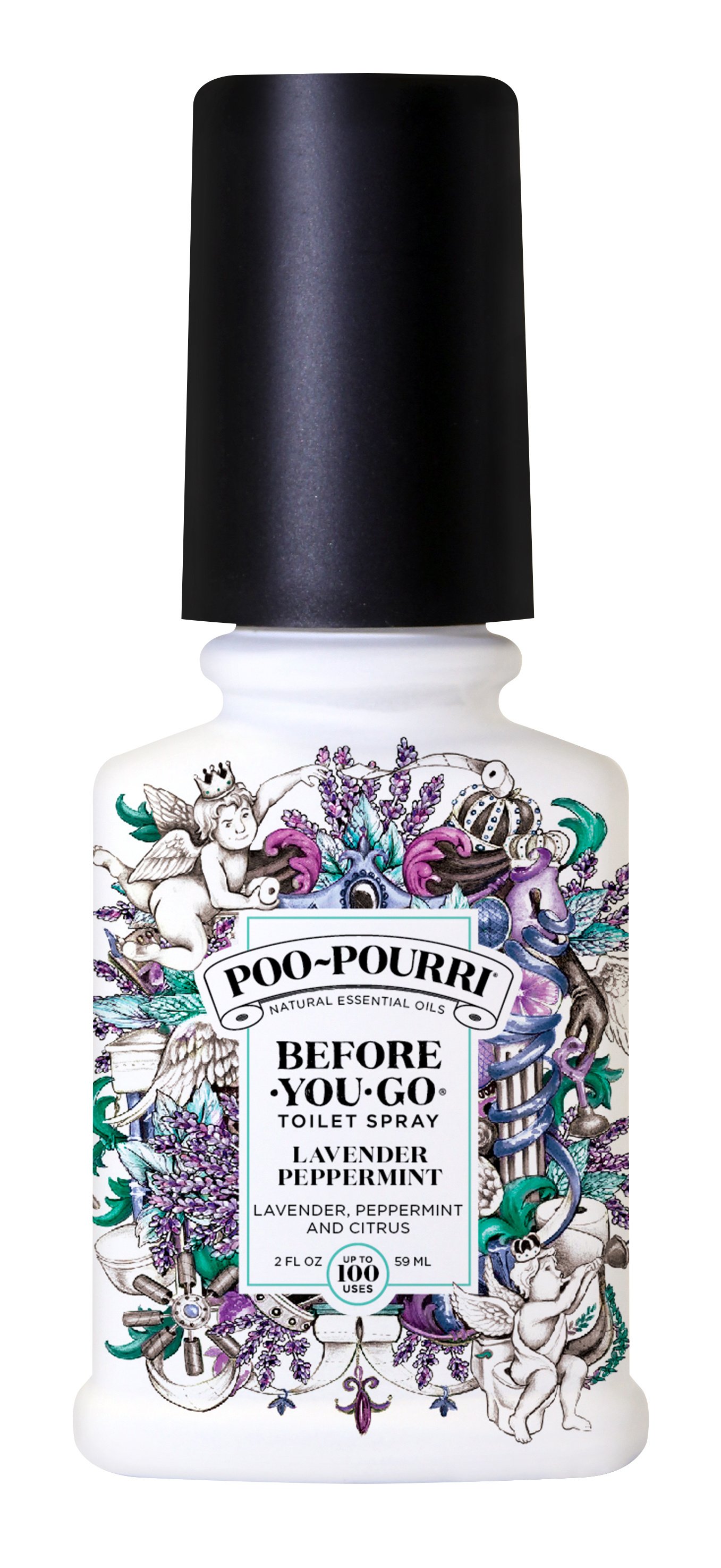 POURRI Poo Pourri 2-fl oz Lavender Vanilla Air Freshener in the Air  Fresheners department at