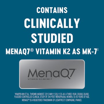 H-E-B Vitamins Advanced K2 180mcg  + D3 20mcg Softgels, 60 ct