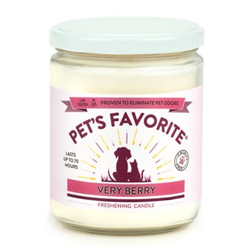 Pet's Favorite Very Berry Candle, 12 oz