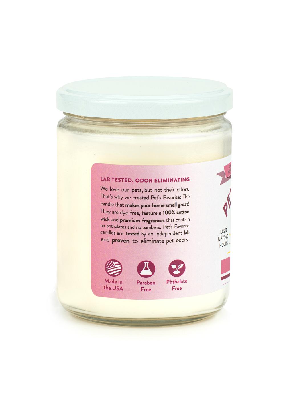 Pet's Favorite Very Berry Candle; image 2 of 3