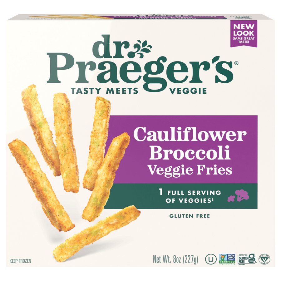 Dr. Praeger's Cauliflower Broccoli Veggie Fries Shop Entrees & sides
