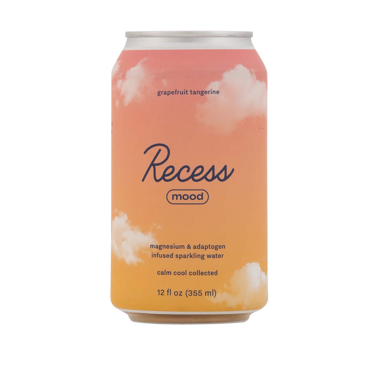 Recess Mood Infused Sparkling Water - Grapefruit Tangerine, 12 oz