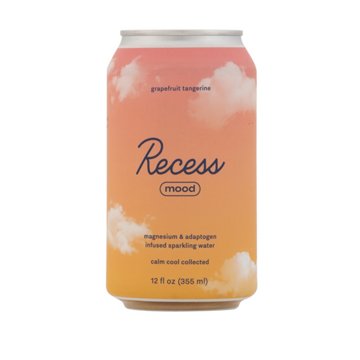 Recess Mood Infused Sparkling Water - Grapefruit Tangerine