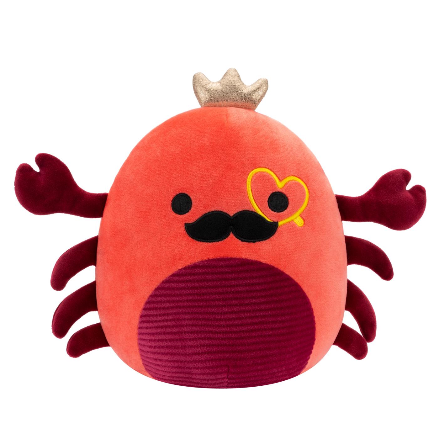 Squishmallows Georgios the Red King Crab Valentine's Plush; image 1 of 3