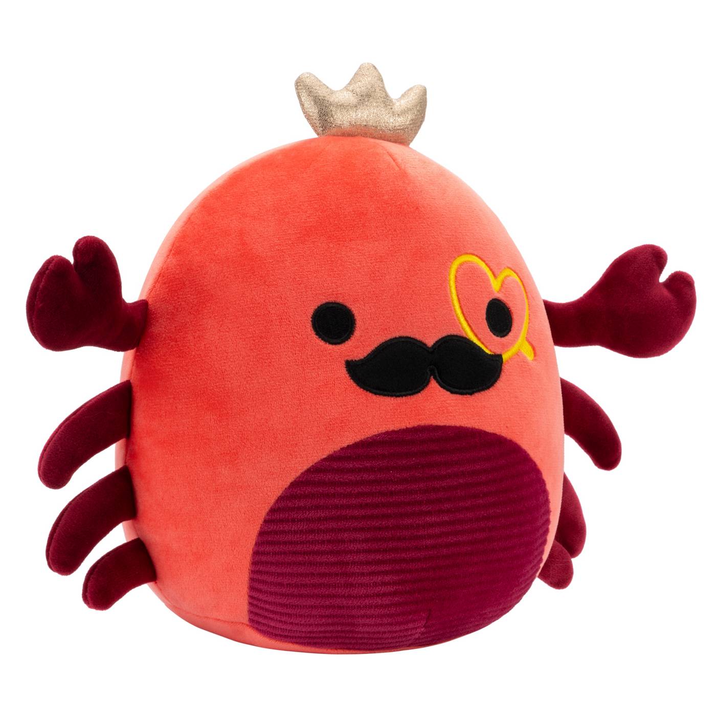 Squishmallows Georgios the Red King Crab Valentine's Plush; image 2 of 3