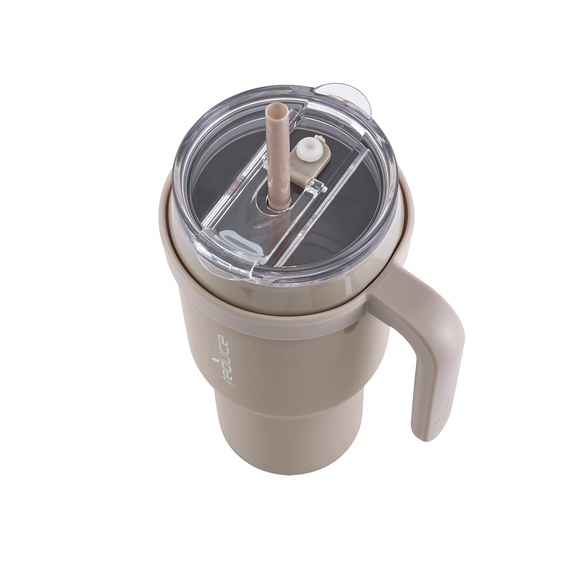 Reduce Cold1 Tumbler with Handle - White - Shop Cups & Tumblers at H-E-B