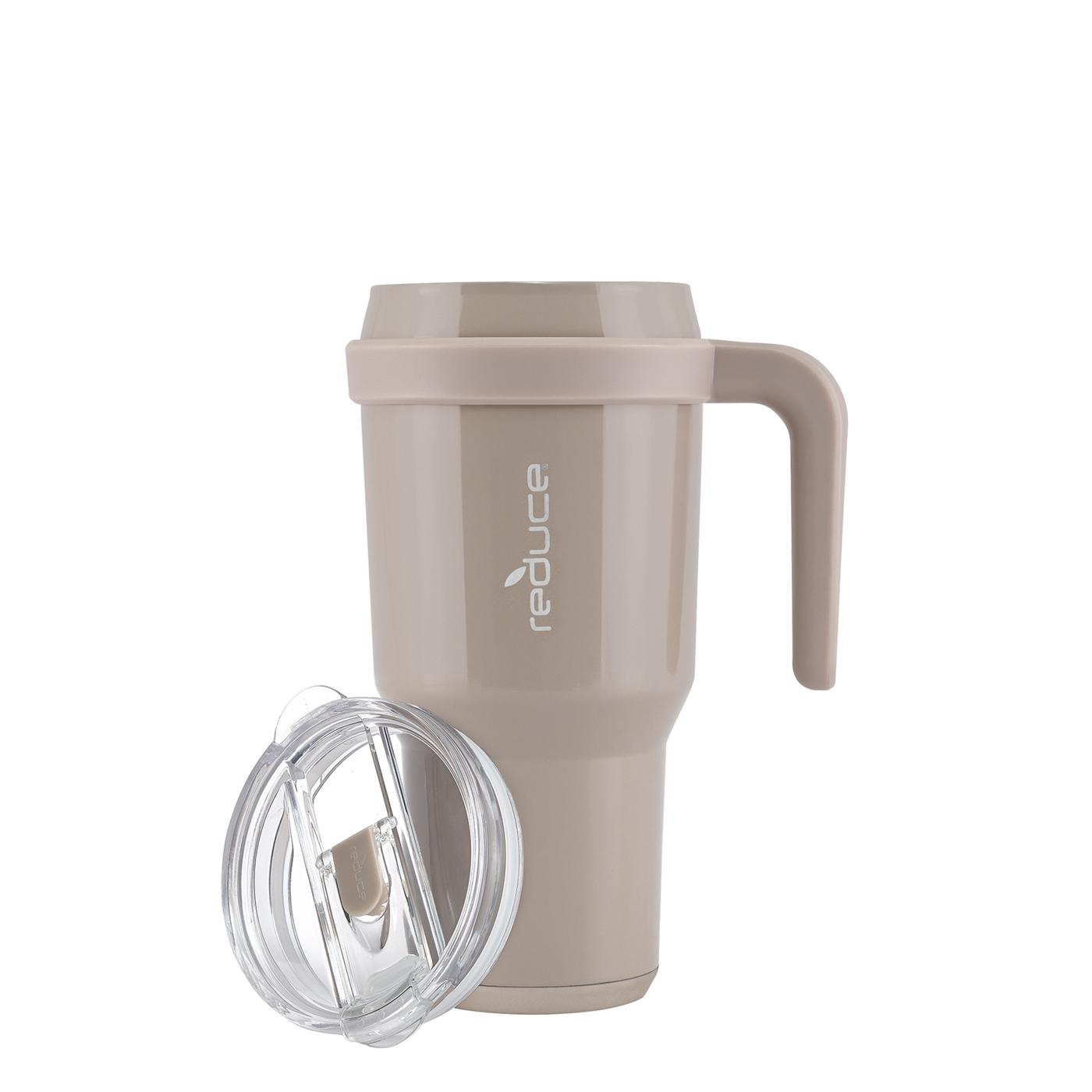 Reduce Cold1 Straw Tumbler with Handle - Sand; image 4 of 4