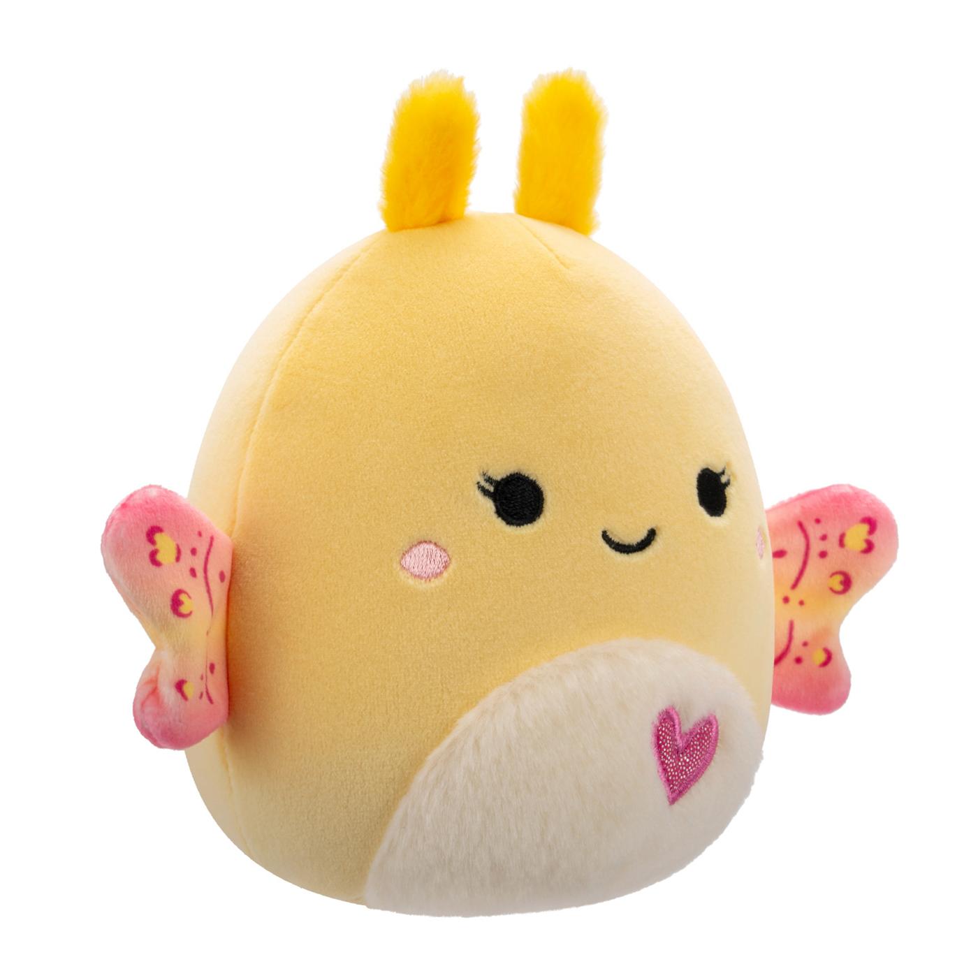 Squishmallows Miry the Yellow Moth Valentine's Plush; image 3 of 3