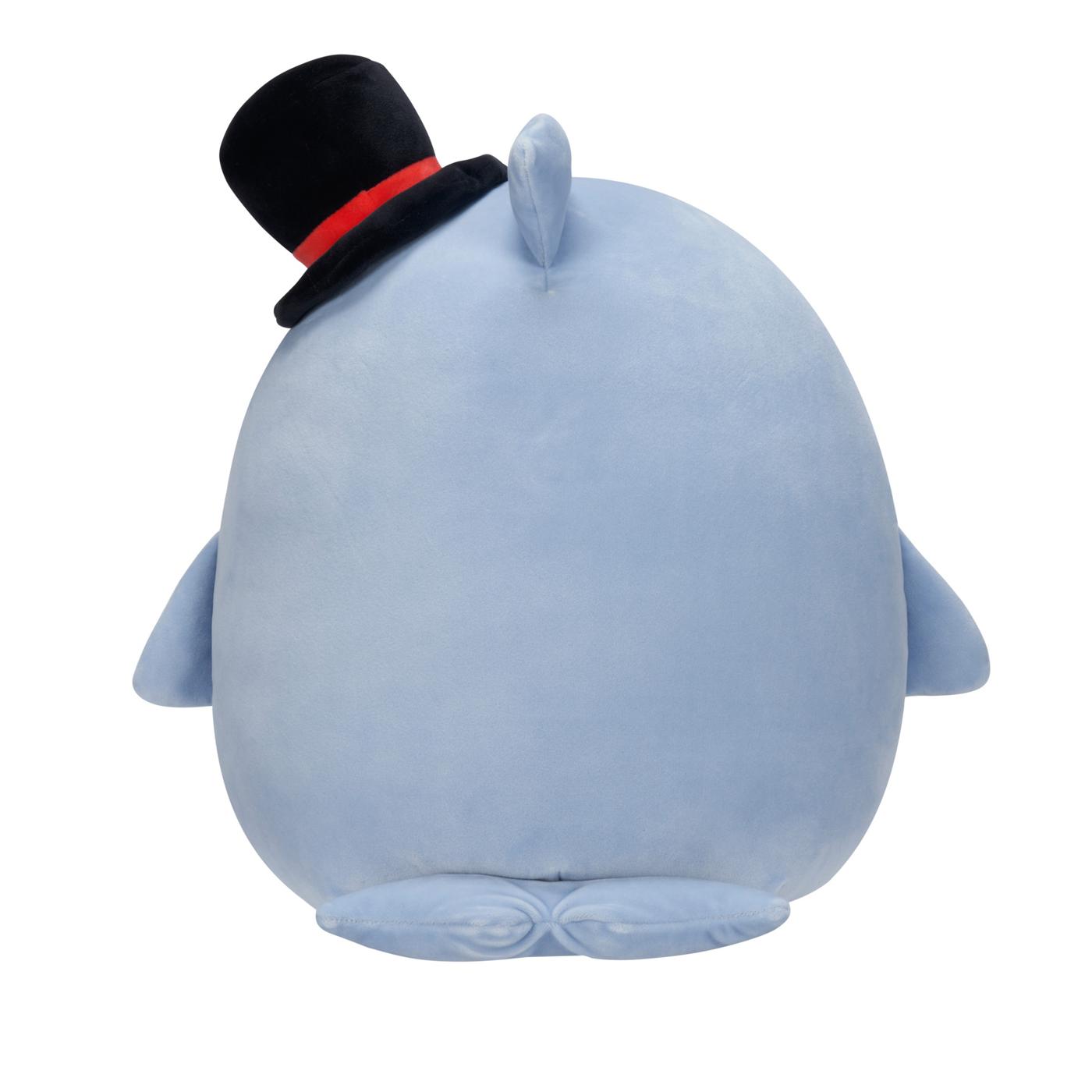 Squishmallows Samir the Blue Whale Valentine's Plush; image 3 of 3