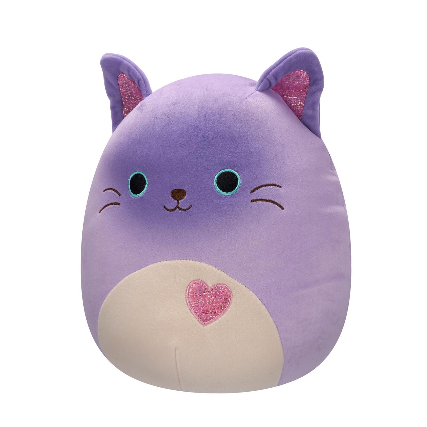 Squishmallows Topvah the Siamese Cat Valentine's Plush; image 3 of 4