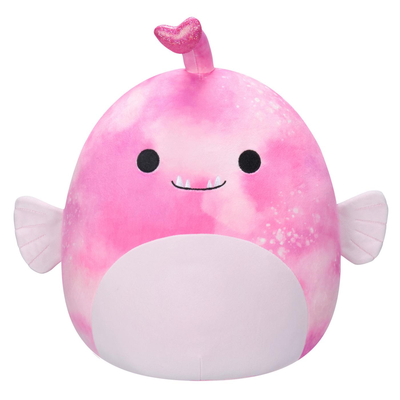 Squishmallows Sy the Pink Angler Fish Valentine's Plush; image 1 of 3