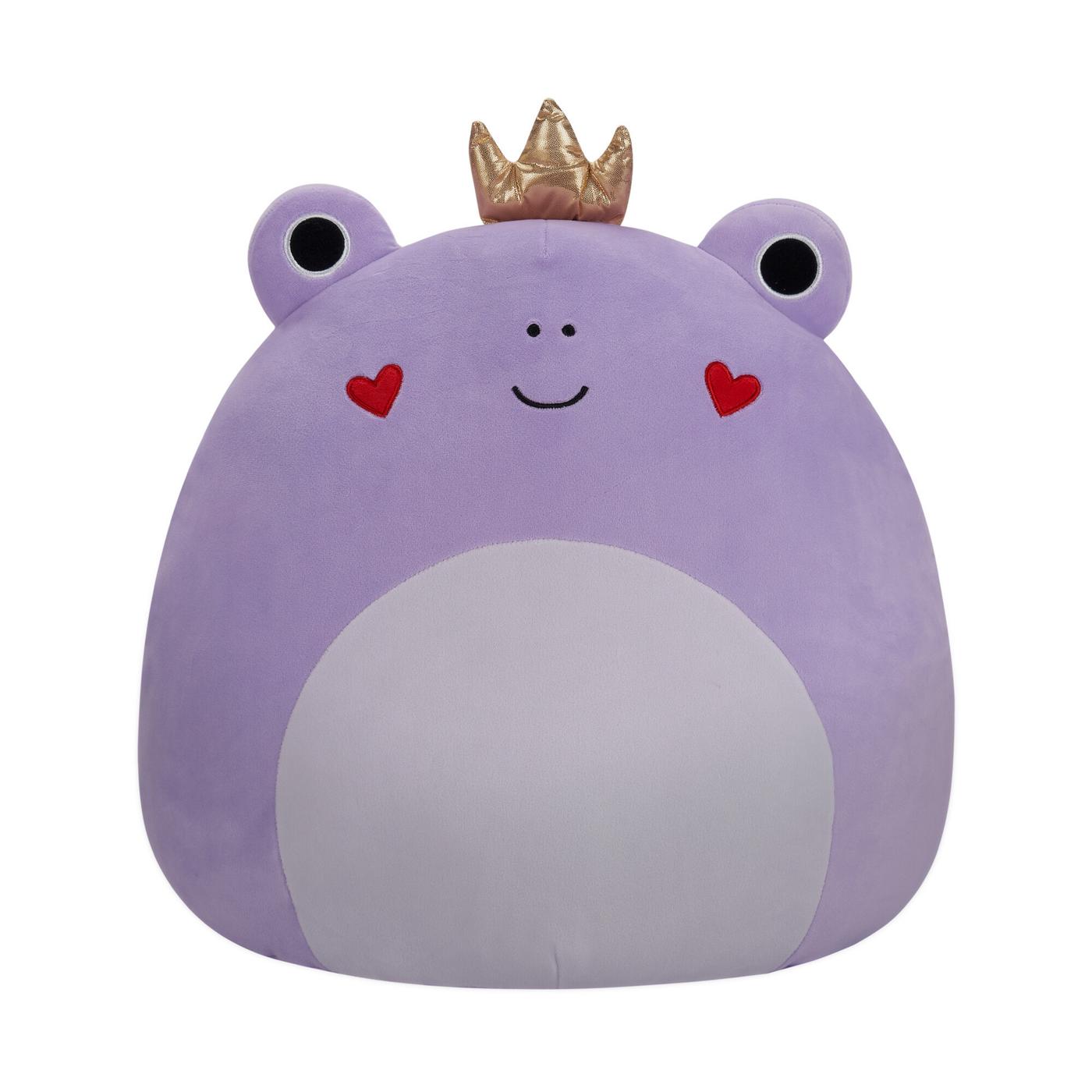 Squishmallows Francine the Purple Frog Valentine's Plush; image 1 of 3