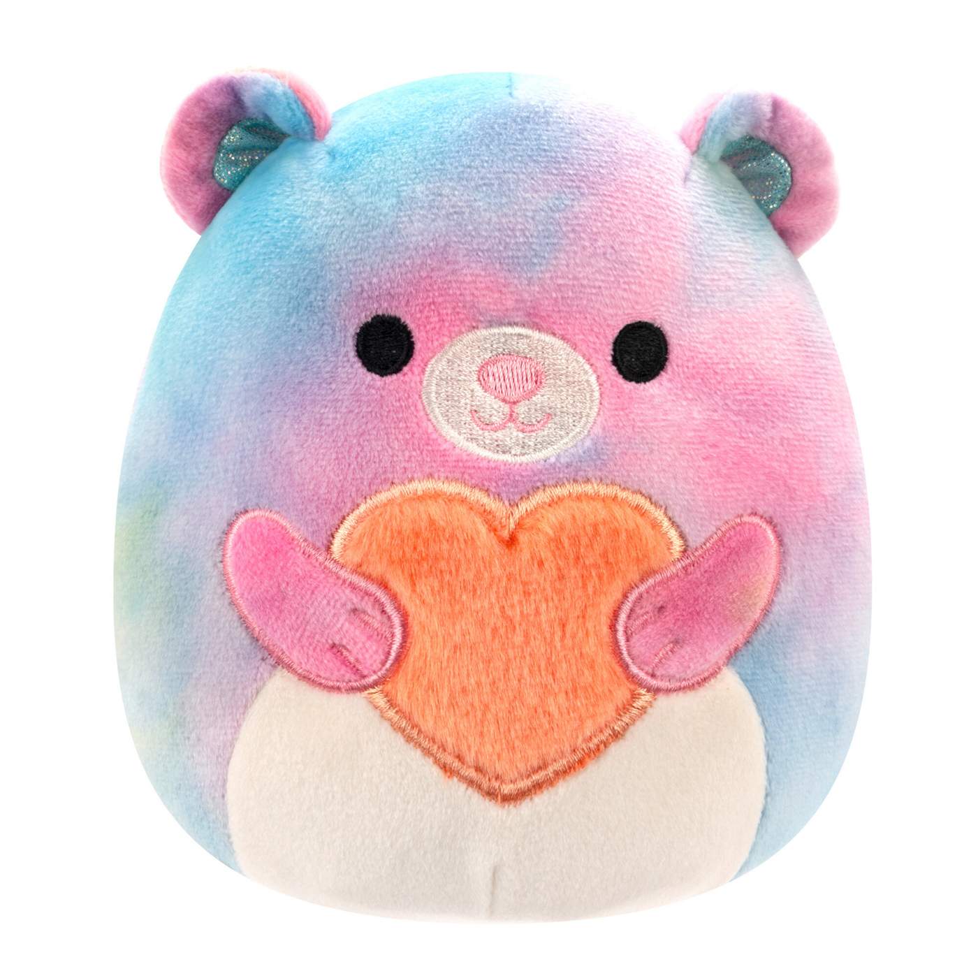 Squishmallows Cyrena the Tie-Dye Bear Valentine's Plush; image 1 of 3