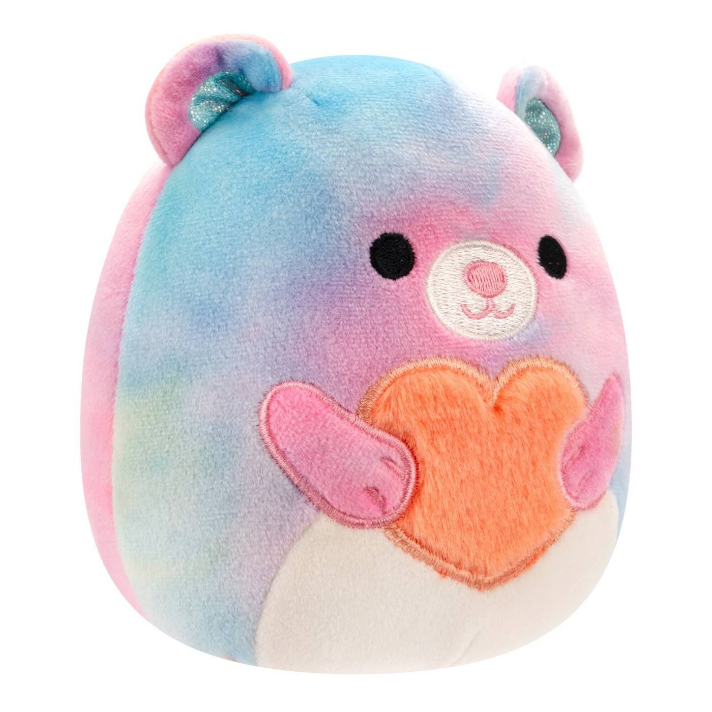 Squishmallows Cyrena the Tie-Dye Bear Valentine's Plush; image 3 of 3