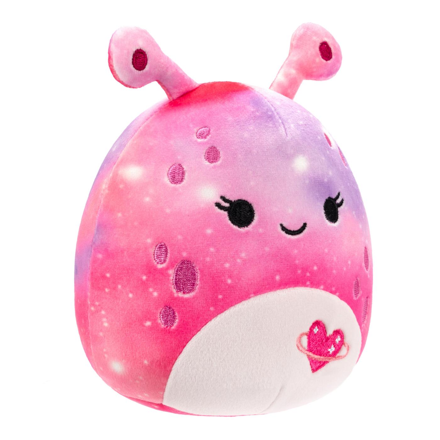 Squishmallows Loraly the Alien Valentine's Plush; image 3 of 3