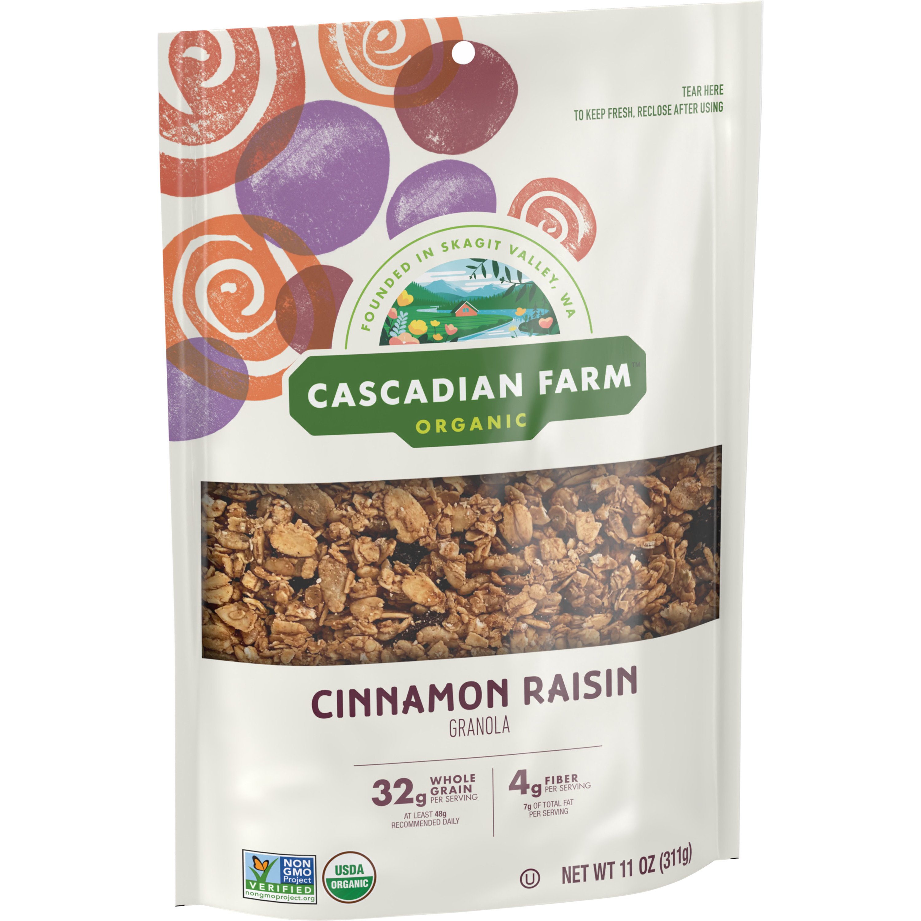 Cascadian Farm Cascadian Farm Organic Cinnamon Raisin Granola Shop