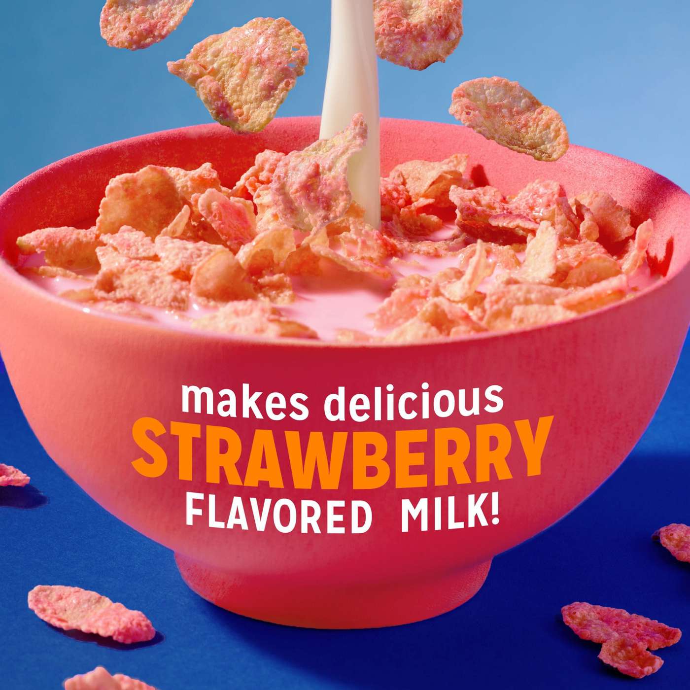 Kellogg's Frosted Flakes Strawberry Milkshake - Shop Cereal at H-E-B