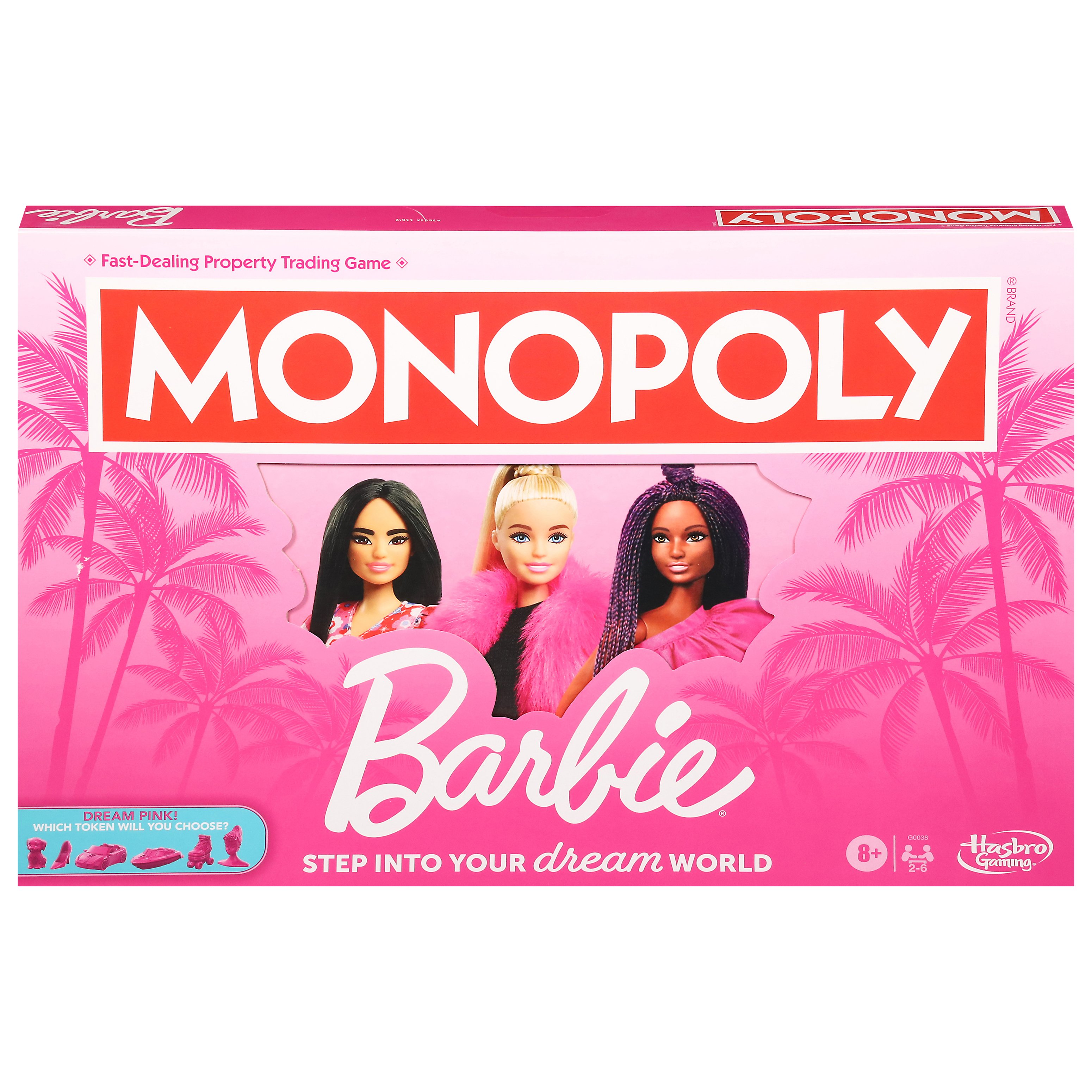 Monopoly Barbie Edition Board Game Shop Action figures & dolls at HEB