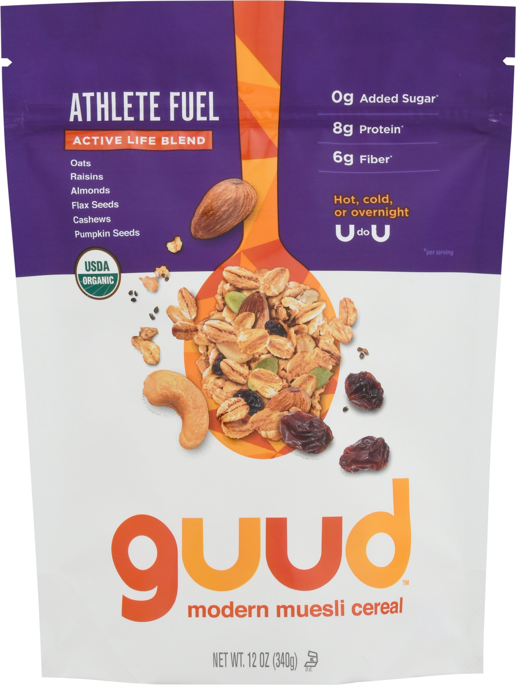 Guud Athlete Fuel Muesli Cereal Shop Cereal at HEB