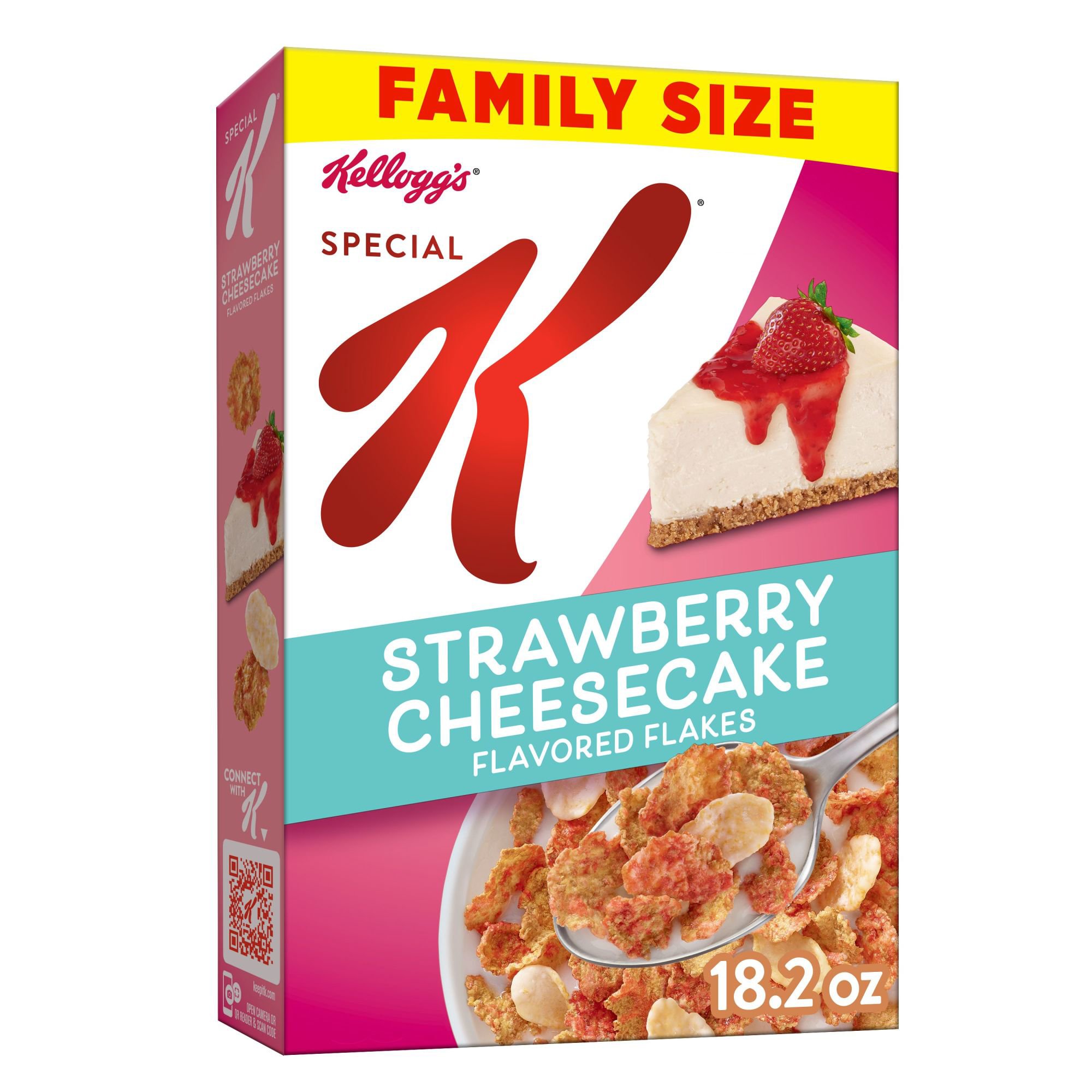 Kellogg's Special K Strawberry Cheesecake Cereal Family Size Shop