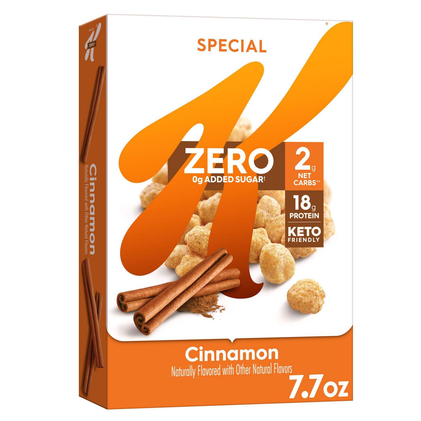 Kellogg's Special K Zero Sugar Cinnamon Cereal Shop Cereal at HEB