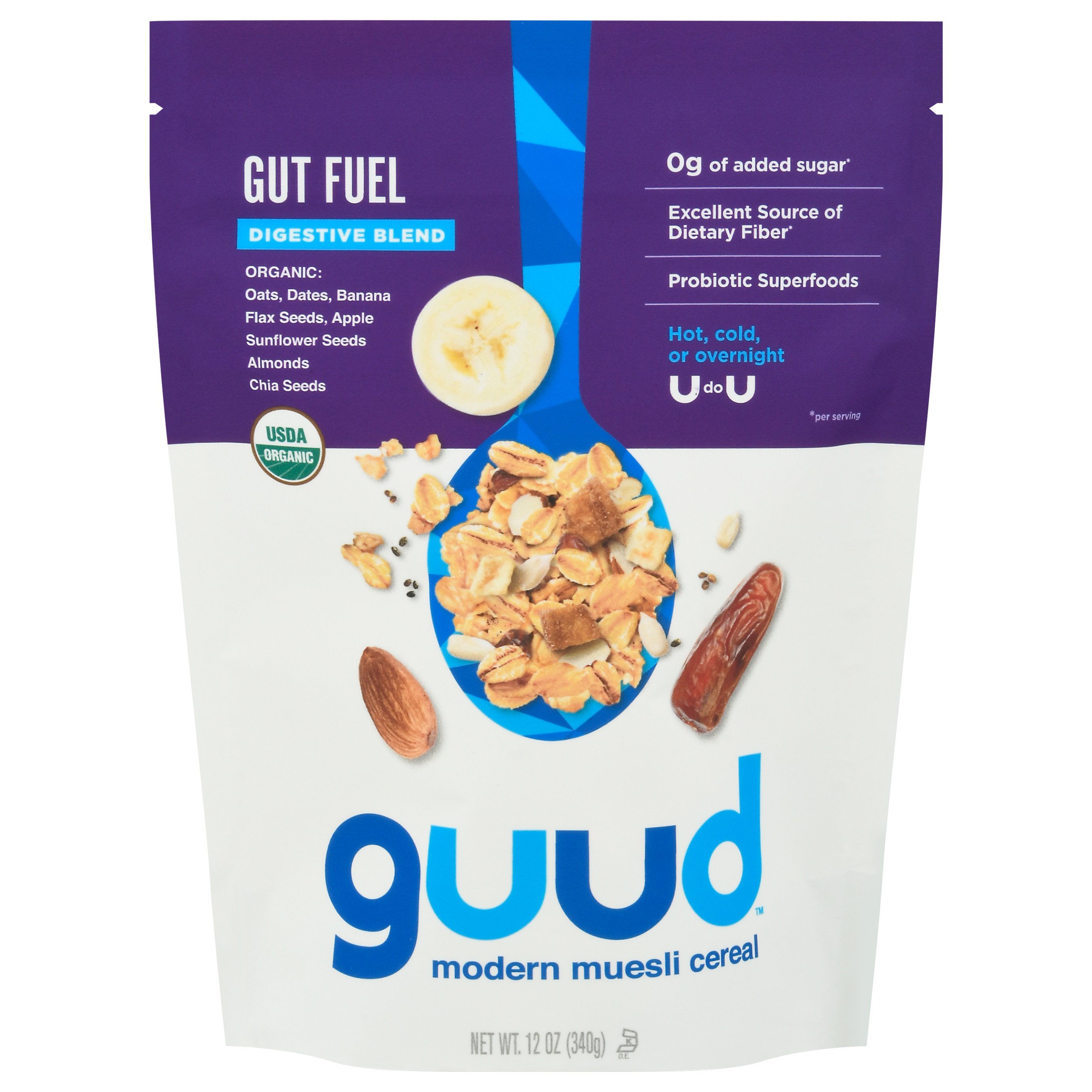 Guud Gut Fuel Modern Muesli Cereal Shop Cereal at HEB