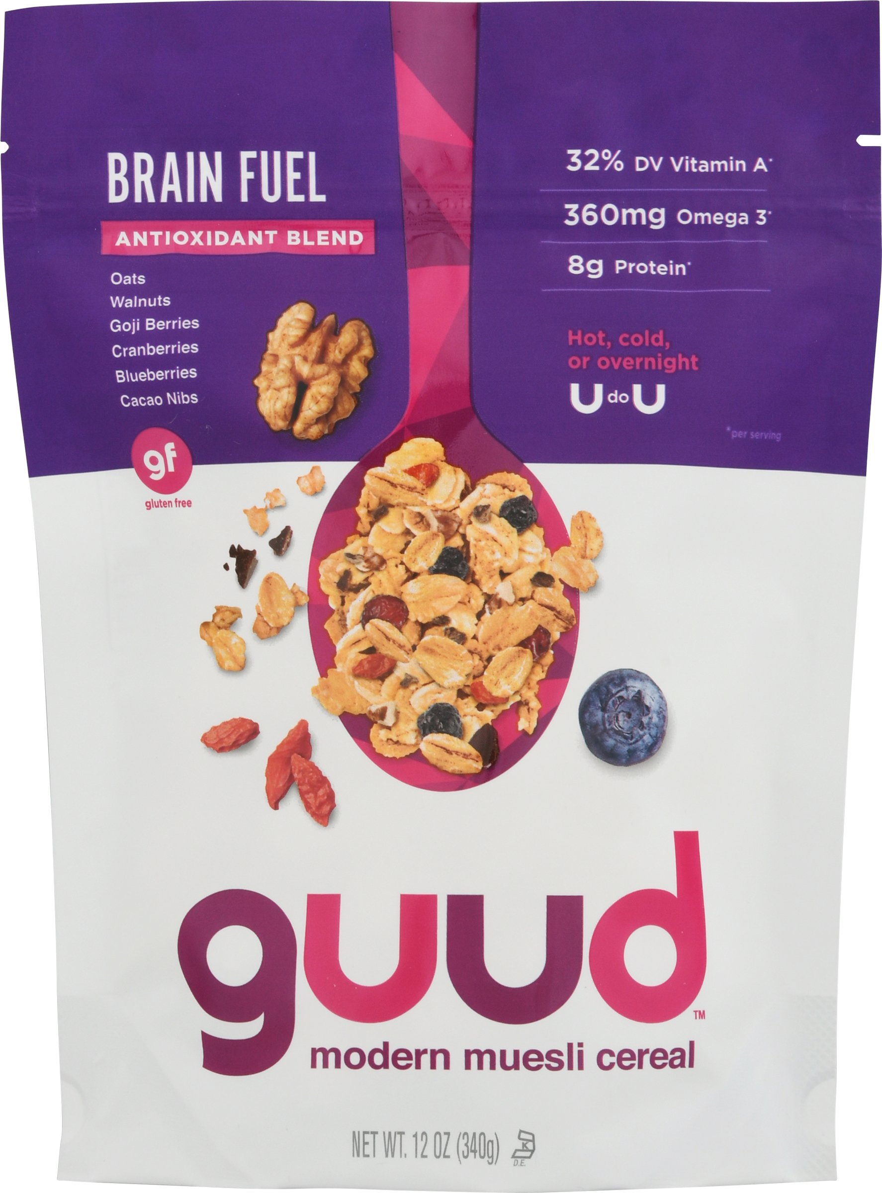 Guud Brain Fuel Muesli Cereal Shop Cereal at HEB