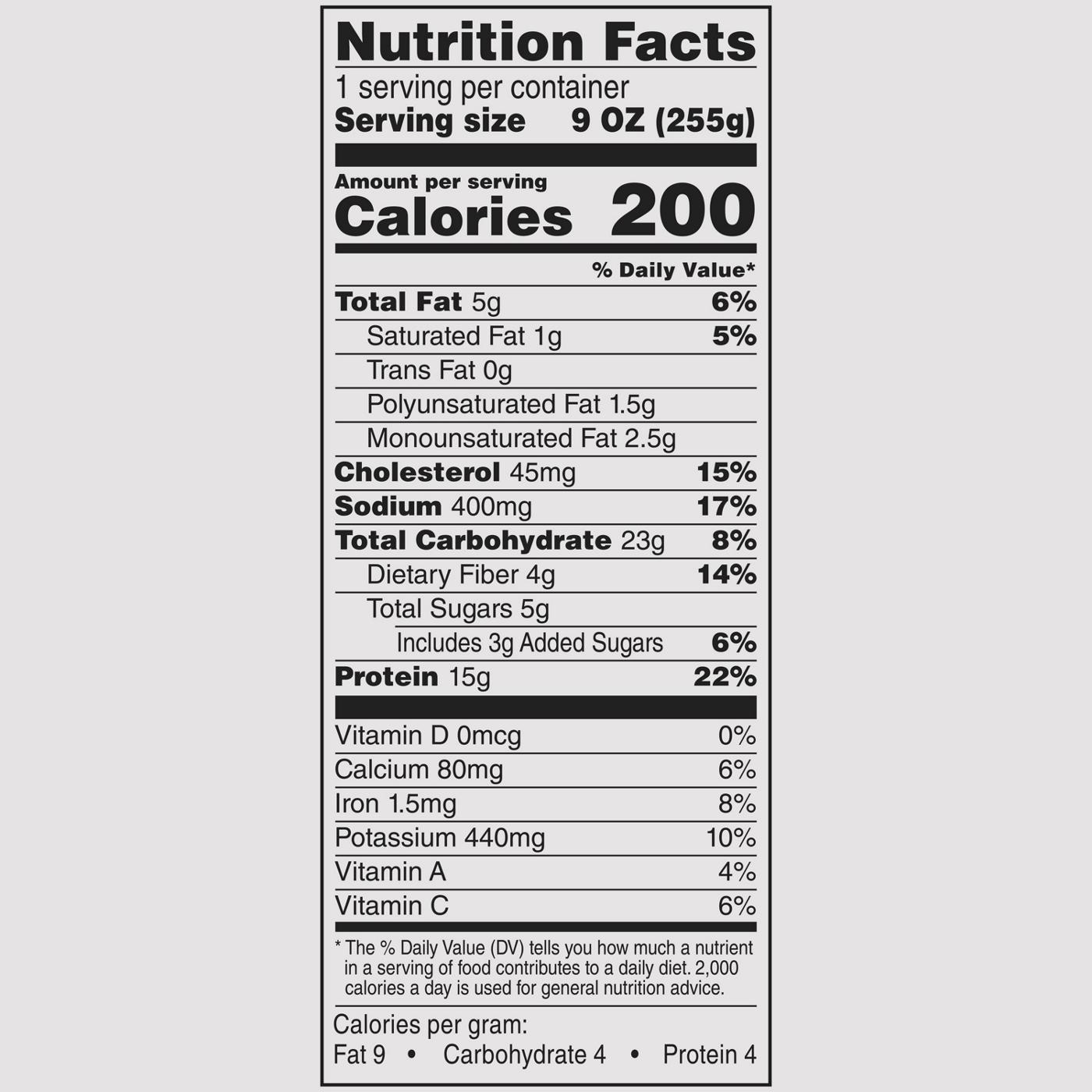 Healthy Choice Power Bowls Roasted Red Pepper Romesco Chicken Pasta Frozen Meal; image 2 of 3