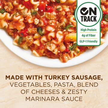 Healthy Choice Cafe Steamers Turkey Sausage Lasagna Bowl Frozen Meal