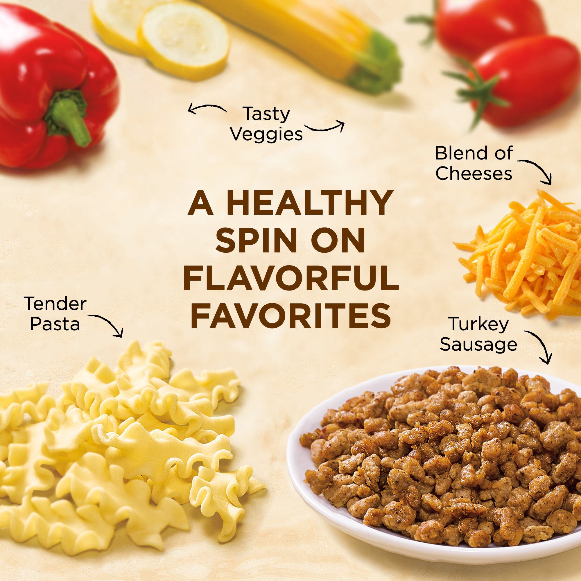 Healthy Choice Cafe Steamers Turkey Sausage Lasagna Bowl Frozen