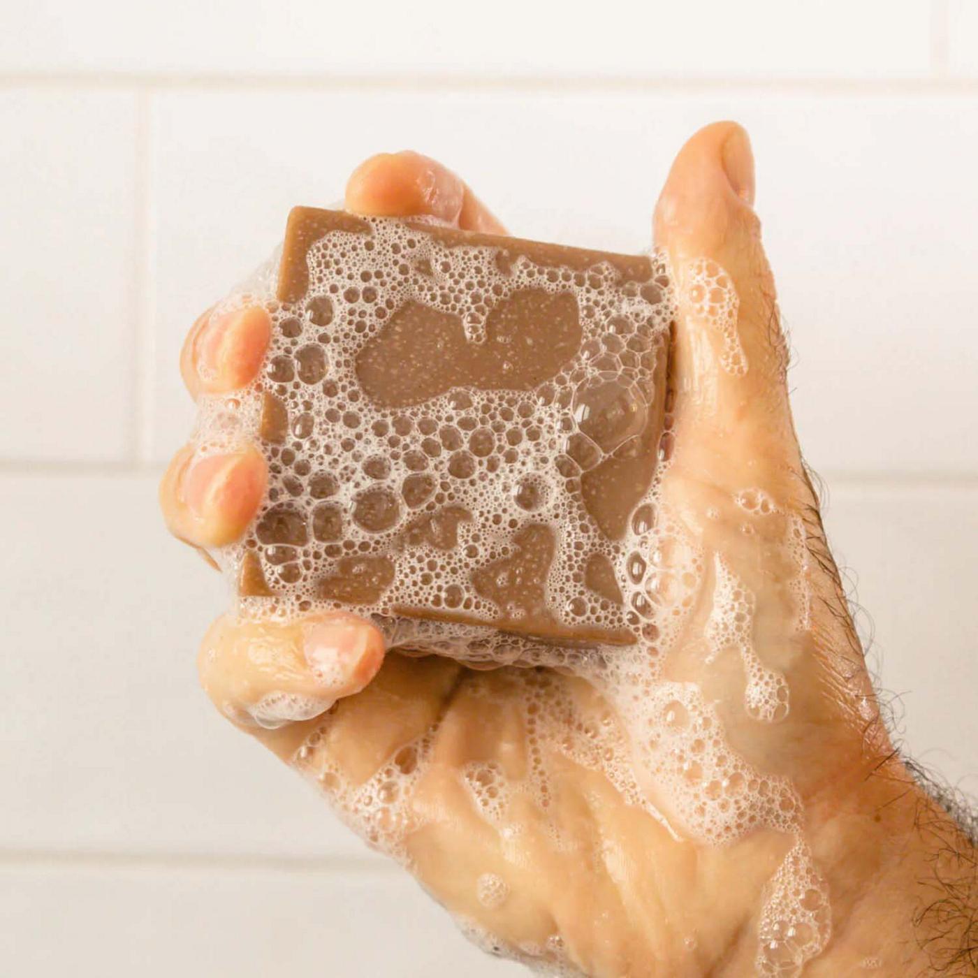 Dr. Squatch Men's Natural Soap Bar - Wood Barrel Bourbon; image 4 of 7