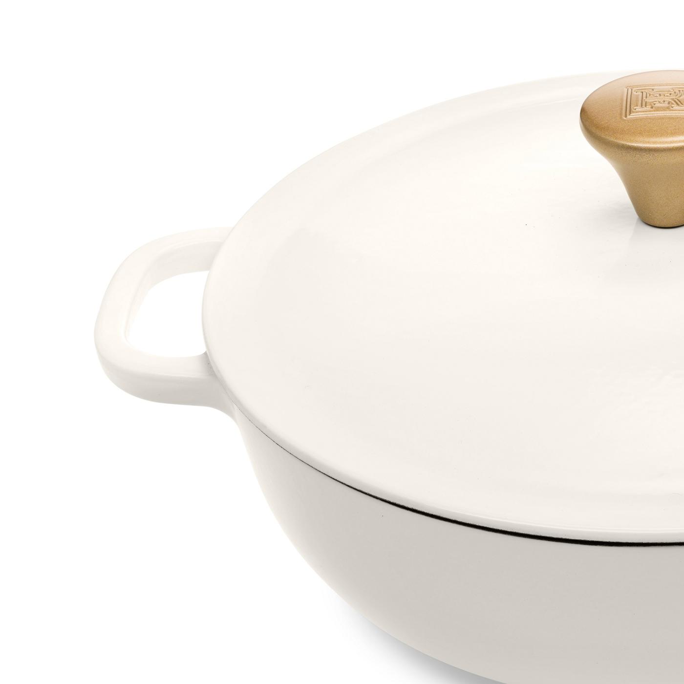 Kitchen & Table by HEB Enameled Cast Iron Braiser with Trivet Cloud