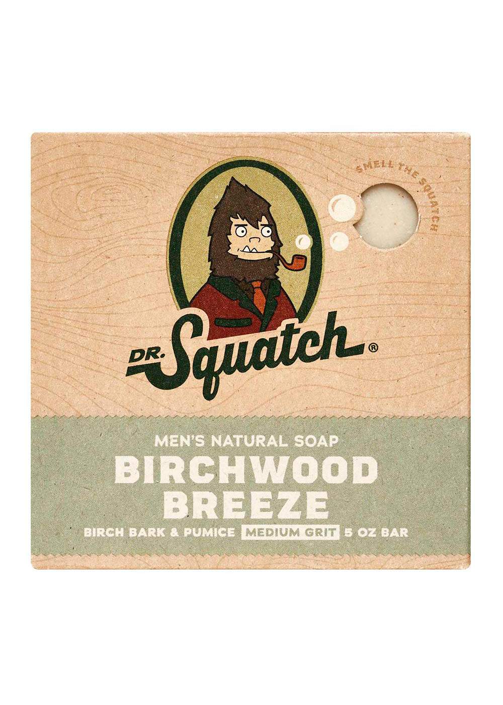 Dr. Squatch Men's Natural Soap Bar - Birchwood Breeze; image 1 of 6