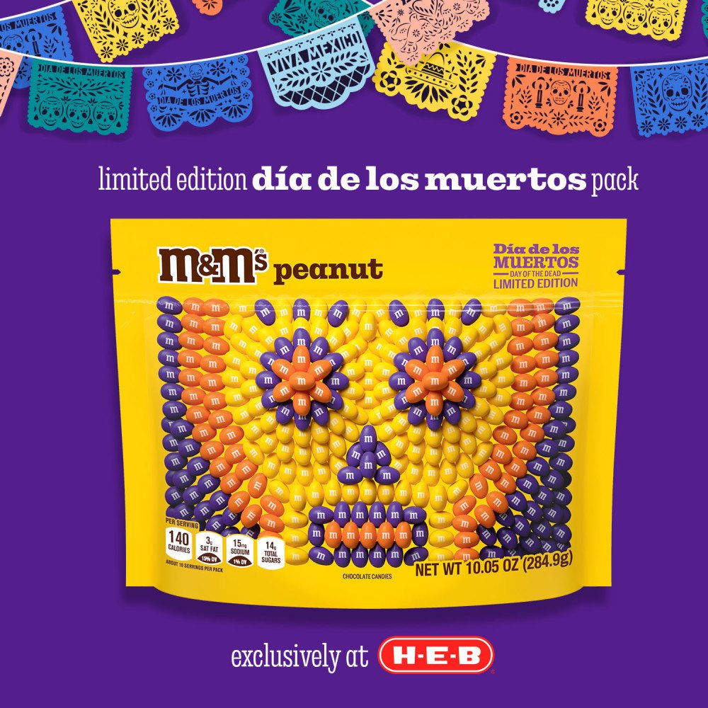 M&M'S Limited Edition Peanut Butter Chocolate Candy - Purple Moment Share  Size - Shop Candy at H-E-B